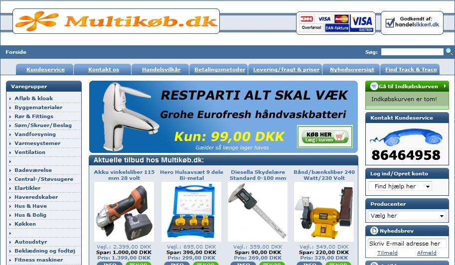 Multikøb-seo-webshop